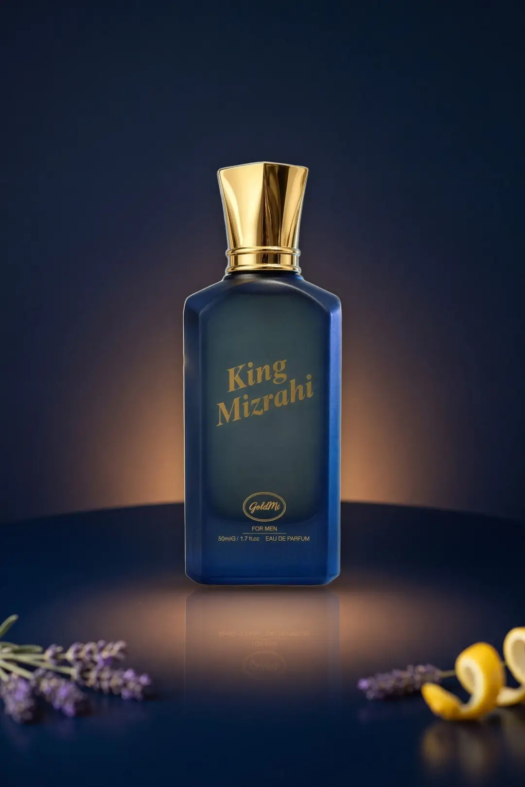King Mizrahi Dark Blue 50 ml Extrait Erkek Parfüm